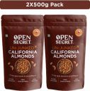 OPEN SECRET Premium California Badam - (2 x 0.5 kg)...