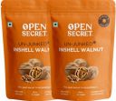 OPEN SECRET Premium Inshell Walnuts Walnuts (2 x 500 g)...