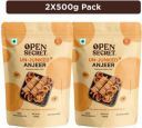 OPEN SECRET Premium Unjunked Anjeer- High Protein Figs (2 x 500 g)...