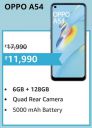 Oppo A54 (6GB RAM, 128GB Storage) @ ₹11,999...