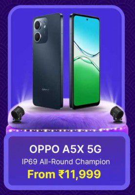 Big Billion Days Special : OPPO A5x 5G to be priced at ₹11999