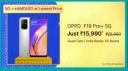 Oppo F19 Pro Plus+ 5G (128 GB) @ ₹15,990 on Flipkart Big Billion Days Sale...