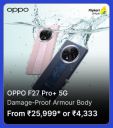 OPPO  F27 Pro+ Price drops to ₹25999 during Big Billion Days	...