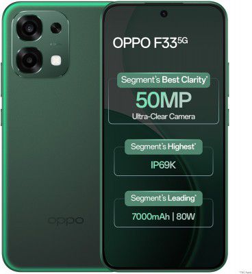 OPPO F33 5G (Forest Green, 128 GB + 6 GB RAM)