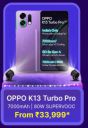 Big Billion Days Special : OPPO K13 Turbo Pro 5G to be priced at ₹33999...