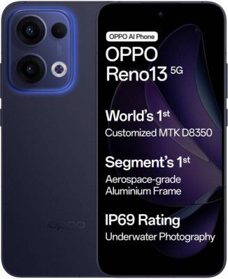 OPPO Reno13 5G (Luminous Blue, 128 GB | 8 GB RAM)