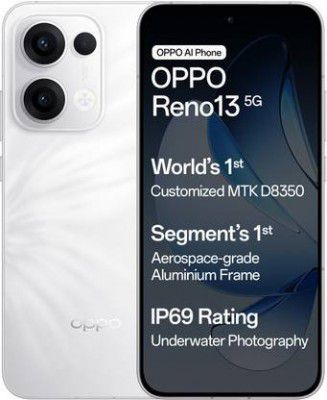 OPPO Reno13 5G (Ivory White, 128 GB)  (8 GB RAM)