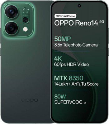 OPPO Reno14 5G (12 GB RAM + 256 GB)