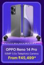 Big Billion Days Special : OPPO Reno14 Pro 5G to be priced at ₹45499...