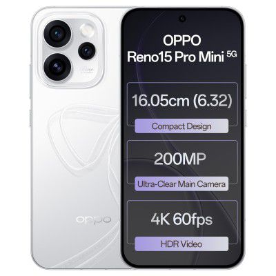 Oppo Reno15Pro mini 5G (12GB RAM + 256GB Storage) 