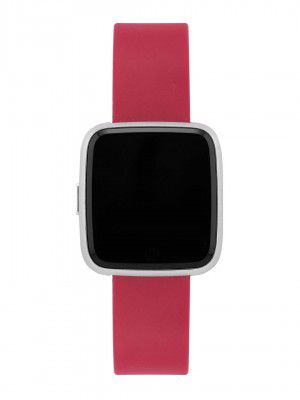 OPTA SB-076 U-Wear Bluetooth Fitness Band Smart Watch for AndroidiOS Devices, Medium (Red)