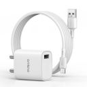 Oraimo 18W USB Wall Charger,3A Super Fast Charger Wall Adapter PE2.0&Quick Charge 3.0 Wall Charger Phone Adapter with 1m Type C Cable...
