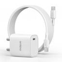 Oraimo 20W Type C Fast Charger PD 3.0 USB C Wall Adapter with USB-C to USB-C Cable...