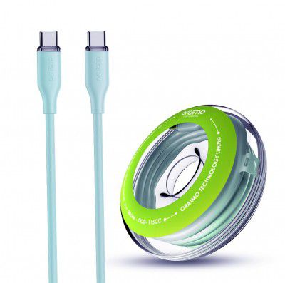 Oraimo Dustproof 60W Fast Charging 1M Type-C to C Premium Silicon Cable 