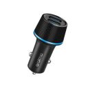 Oraimo Highway-Pro 22.5 W Dual Port Car Charger Adapter for Cellular Phones (Mi, Samsung, Realme, iPhone, Ipad) with USB Cable - Black...