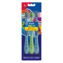 Oral B Kids Toothbrush, Super Stars, Extra soft bristles and easy to hold handle (Age 2+) Pack of 3...