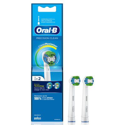 Oral-B ORIGINAL Precision Clean Electric Toothbrush Soft Replacement Brush 