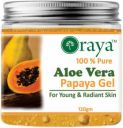Oraya 100% Pure Papaya Aloe Vera Gel for Beautiful Skin & Hair - (120GM)...