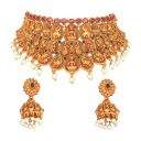 ORBIS Temple Matte Finish Jewellery set...