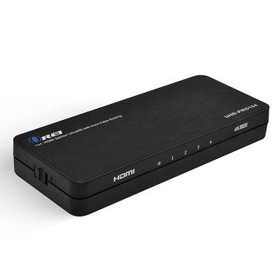 Orei 4K 1x4 HDMI Splitter Duplicater with Down Scaler 4 Ports UHD-PRO104