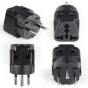 OREI India to Israel, Gaza, Palestine & More (Type H) Travel Adapter Plug - 2 in 1 - CE Certified - RoHS Compliant - 4 Pack (P21-14-4PK)...