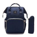 Oren Empower Pofunuo- Stylish Baby Diaper Backpack for Babies with Large Capacity Including 1 Extra Bottle Cover (LxBxH- 25 cm x 17 cm x 7cm, Navy Blue)...