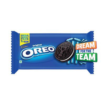 Cadbury Oreo Vanilla Flavour Creme Sandwich Biscuit Mega Family Pack, 876.75 g