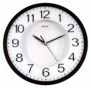OREVA Round Plastic Analog Abstract Wall Clock (30.6 cm x 4.4 cm x 30.6 cm, D Wood, AQ-1457)...