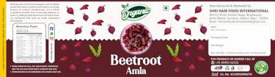Organic 100% Dried Sugar FREE BEETROOT Amla Candy | Export Quality Aamla | | Low Processed Amla |Natural | No Preservative | No Artificial Colour Used (Amla) (400 gm)
