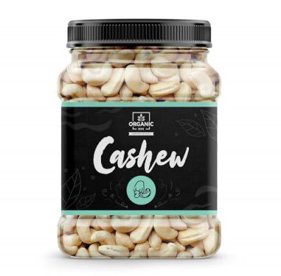 Organic Box Cashew Nuts/Kaju Whole Kernels - (1 Kg)