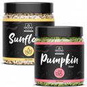 Organic Box Raw Pumpkin Seeds - 250g and Sunflower Seeds - 250g for Eating, Immunity Combo, Protein and Fiber Rich Superfood. Healthy Seeds, Pack of 2, (JAR Pack)...