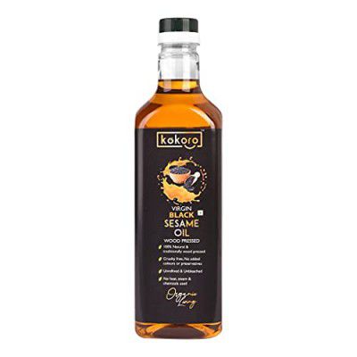 Organic Cold Pressed wood pressed Sesame Oil 1L (1 Litre)