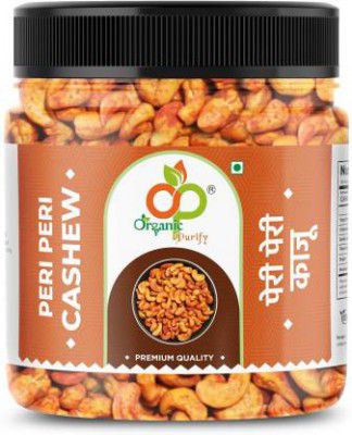 Organic Purify 100% Natural Premium Whole Cashews | Peri Peri Cashew | Premium Kaju nuts Cashews  (1000 g)
