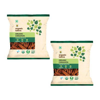 Organic Tattva, Cinnamon (Dalchini) Whole/Sabut - 100 Gram 