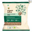 Organic Tattva Coriander Whole, Organic Dhania, Naturally Processed, from Farm Picked Fresh Seeds (500 g, Pouch)...