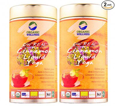 Organic Wellness Cinnamon Liquid Yoga 100 Gram Tin | Pack of 2