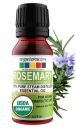 Organix Mantra Rosemary Essential Oil 15ML, USDA Organic for Skin, Muscle & Joints, Hair Conditioner - 100% Pure Therapeutic Grade Organic Essential Oils...