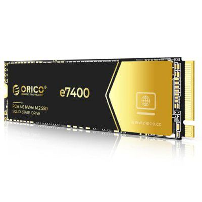 ORICO 2TB NVMe SSD PCIe 4.0- Up to 7400MB/s, M.2 SSD 2280 PCIe 4.0X4 Internal Solid State Drive SSD, Fast Heat Dissipation, Compatible with macOS Windows for Gamers and Creators-e7000