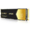 ORICO 2TB NVMe SSD PCIe 4.0- Up to 7400MB/s, M.2 SSD 2280 PCIe 4.0X4 Internal Solid State Drive SSD, Fast Heat Dissipation, Compatible with macOS Windows for Gamers and Creators-e7000...