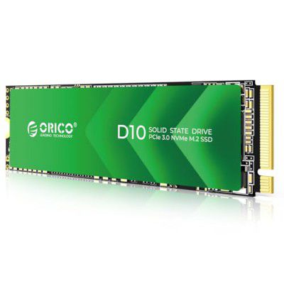 ORICO 512GB M.2 NVMe SSD, PCIe Gen3x4 2280 SSD - Up to 3500MB/s, Internal Solid State Drive with TLC NAND Flash, Compatible with Raspberry Pi 5 Desktop Laptop - D10 (512GB)