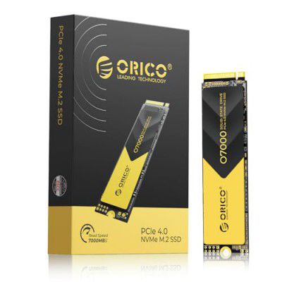 ORICO 512GB NVMe SSD PCIe 4.0- Up to 7000MB/s, M.2 SSD 2280 PCIe 4.0X4 Internal Solid State Drive SSD, Fast Heat Dissipation, Compatible with macOS Windows for Gamers and Creators-O7000 (512GB)