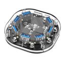 ORICO 7-Port USB3.0 Hub Transparent HUB with Rapid Transmission...