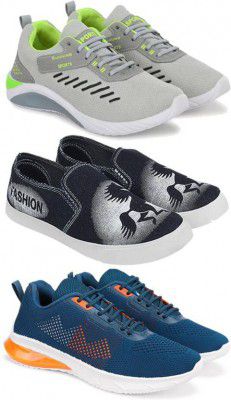 ORICUM  Oricum Sports Shoes For men|Latest Stylish Running Shoes For men (Pack Of 3) Running Shoes For Men  (Multicolor)
