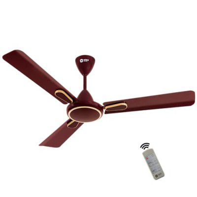 Orient Electric 1200 mm Hector Deco| Ceiling fan with Remote | Brown