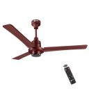 Orient Electric 1200 mm I Tome Remote | BLDC energy saving ceiling fan | BEE 5-star rated, consumes 26W at the highest speed | 3-year warranty by orient | Brown...