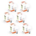 Orient Electric 12W High Glow LED bulb | 180-degree wide beam angle | 6500K, Cool White | Pack of 6...