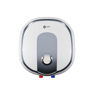 Orient Electric AQUATOR+ | 15L Storage water heater| 5 Ultra-diamond Glassline coated tank | Suitable for high-rise buildings | 7 year tank warranty | Free Installation and Connecting Pipes