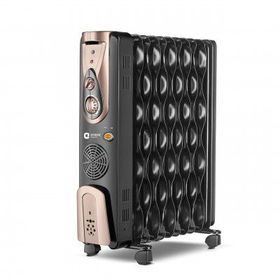 Orient Electric Comforter Collection 11 fin Oil Filled Radiator | Advanced S-Shaped Fins | 2900W Power