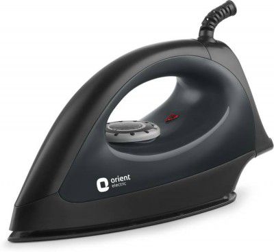 Orient Electric DIGT11GP Gusto Heavy Weight 1100 W Dry Iron (Black)