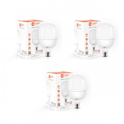 Orient Electric Eternal Shine LED Bulb | 40 Watts | 12 Months Warranty | Cool White (Pack of 1)